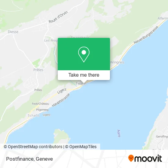 Postfinance map
