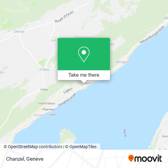 Chanzel map