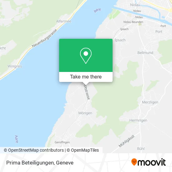 Prima Beteiligungen map