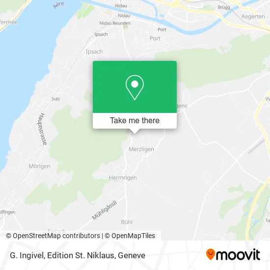 G. Ingivel, Edition St. Niklaus map