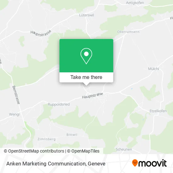 Anken Marketing Communication map