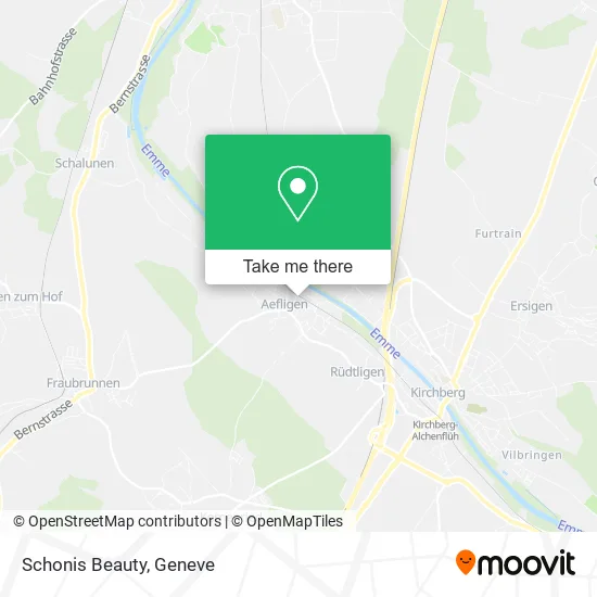 Schonis Beauty map