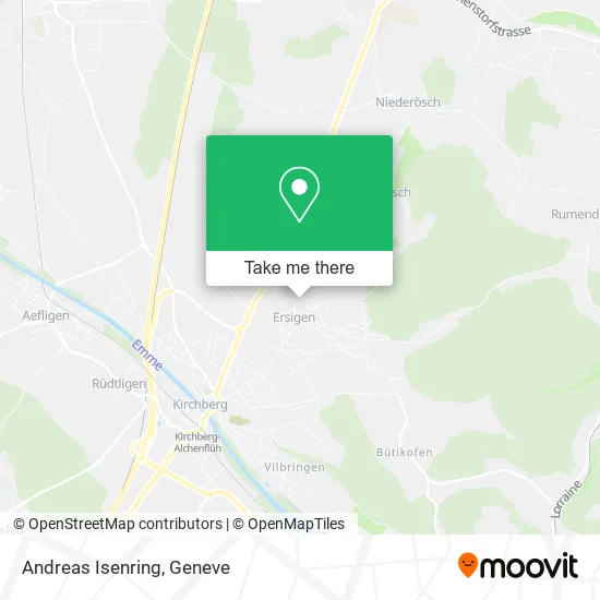 Andreas Isenring map