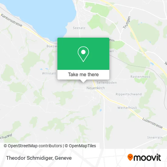 Theodor Schmidiger map