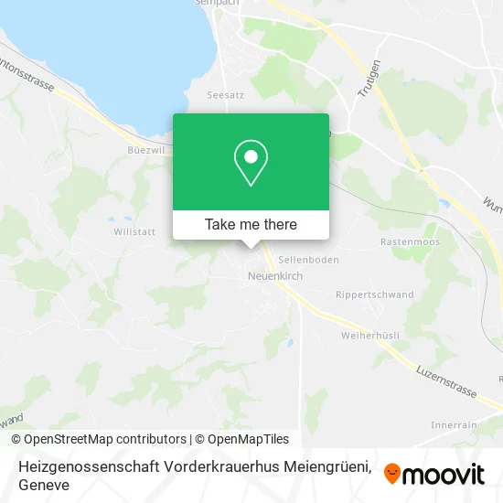 Heizgenossenschaft Vorderkrauerhus Meiengrüeni map