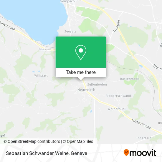 Sebastian Schwander Weine map