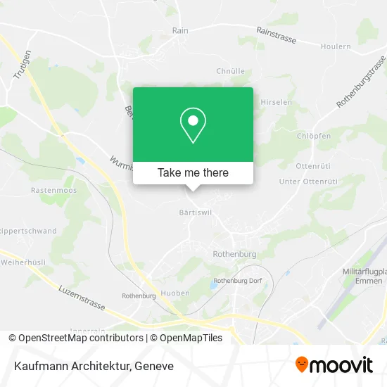 Kaufmann Architektur map