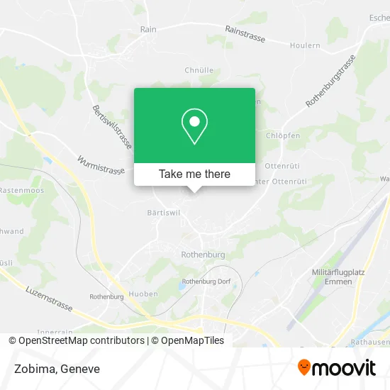 Zobima map