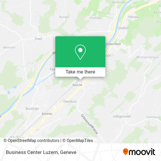 Business Center Luzern map