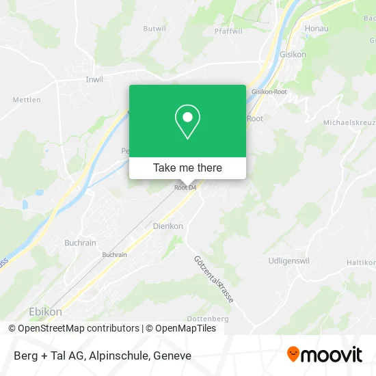 Berg + Tal AG, Alpinschule map
