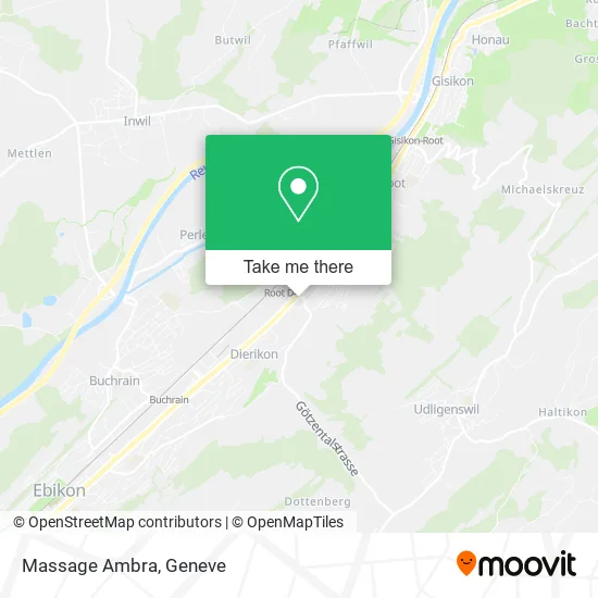 Massage Ambra map