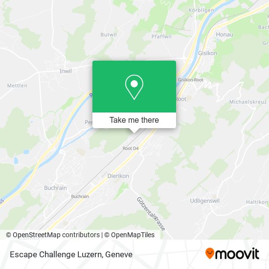 Escape Challenge Luzern map