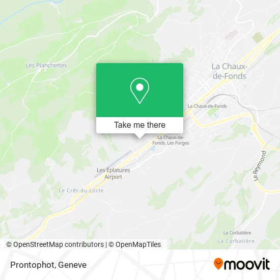 Prontophot map