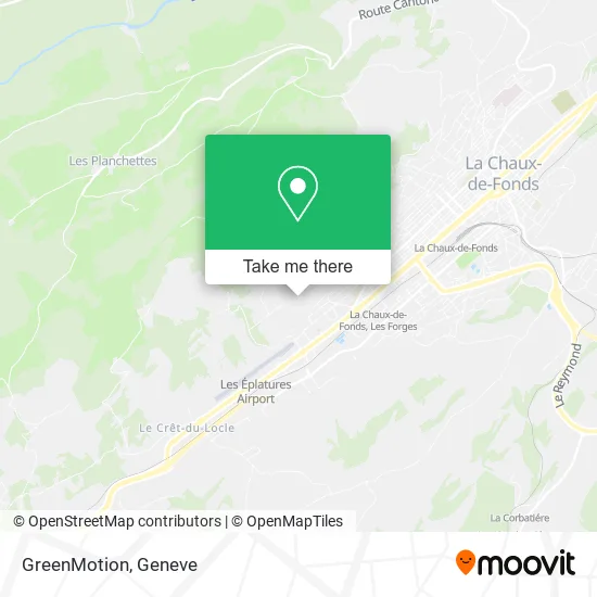 GreenMotion map