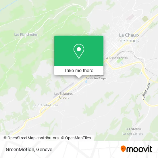 GreenMotion map