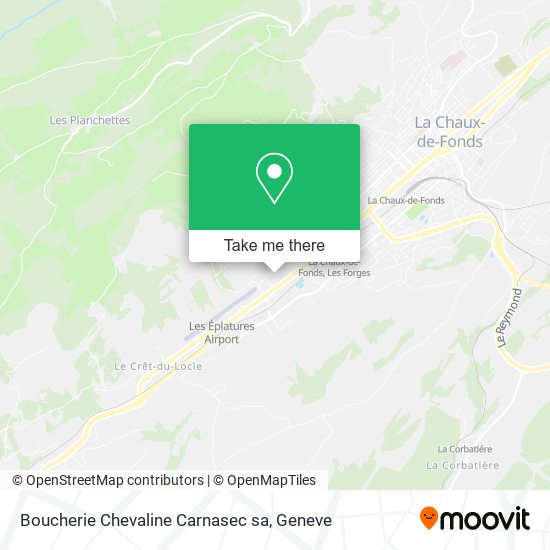 Boucherie Chevaline Carnasec sa map