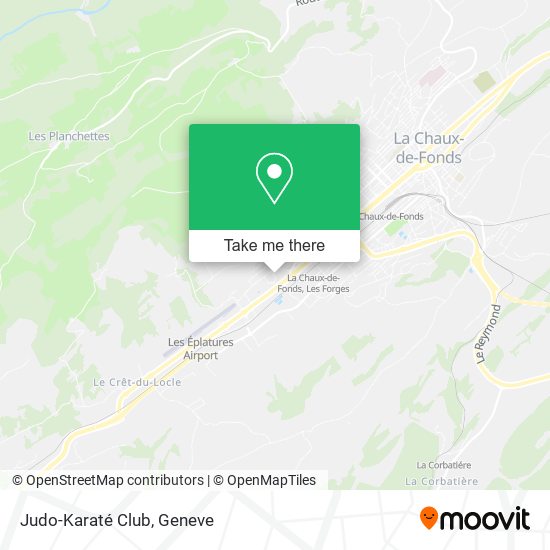 Judo-Karaté Club map