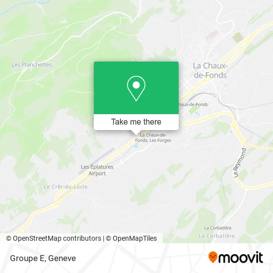 Groupe E map