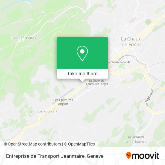 Entreprise de Transport Jeanmaire map