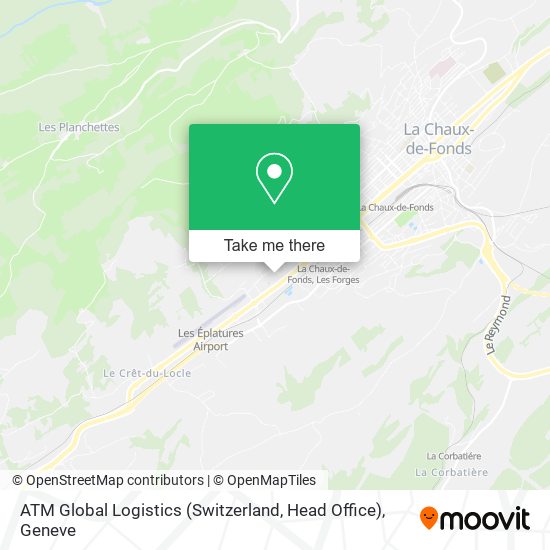 ATM Global Logistics (Switzerland, Head Office) map
