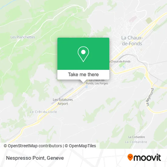 Nespresso Point map