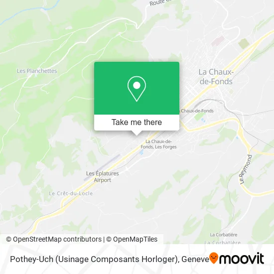 Pothey-Uch (Usinage Composants Horloger) map