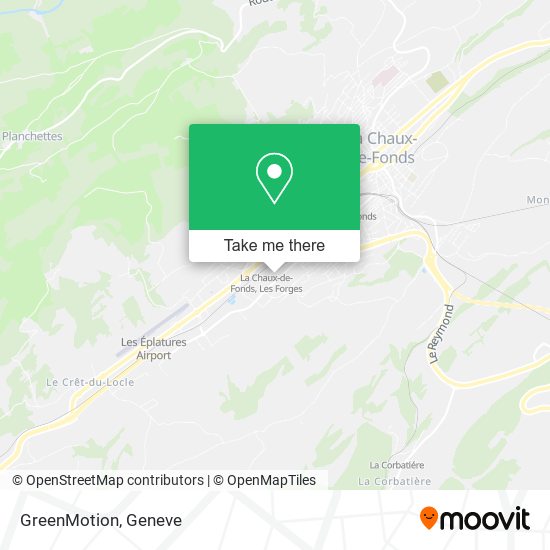 GreenMotion map