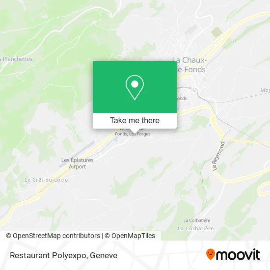 Restaurant Polyexpo map