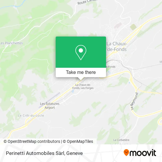 Perinetti Automobiles Sàrl map