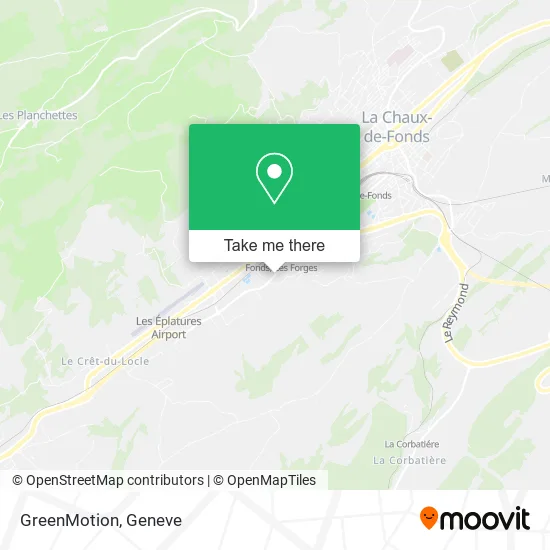 GreenMotion map