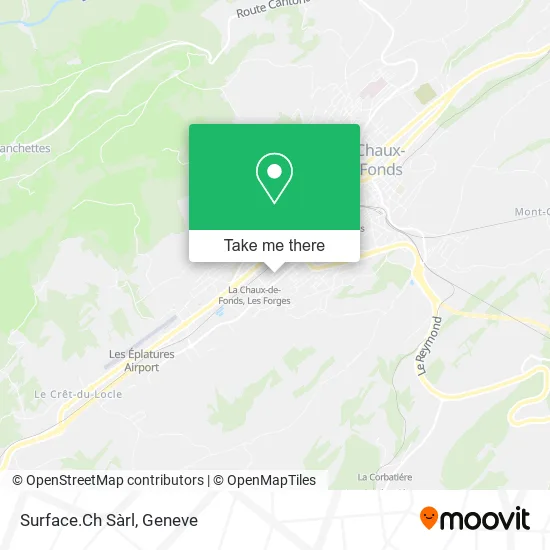 Surface.Ch Sàrl map