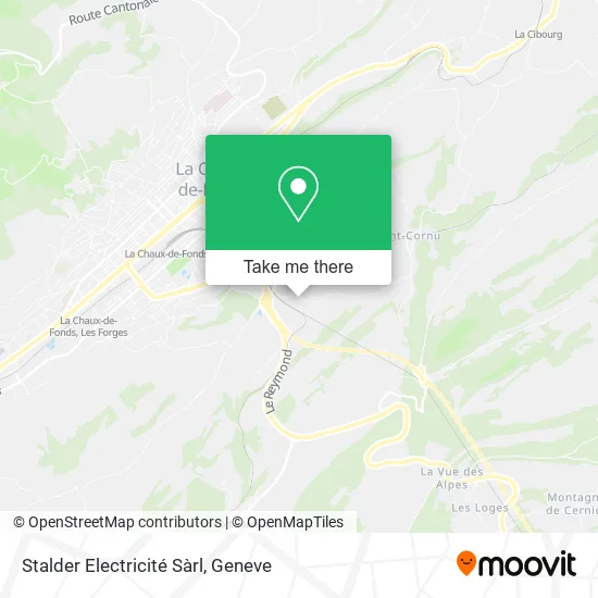 Stalder Electricité Sàrl map
