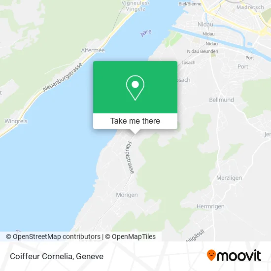 Coiffeur Cornelia map