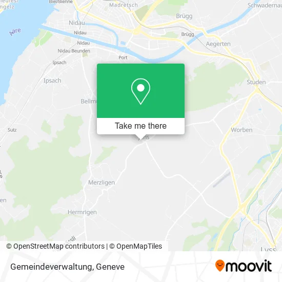 Gemeindeverwaltung map