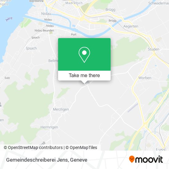 Gemeindeschreiberei Jens map