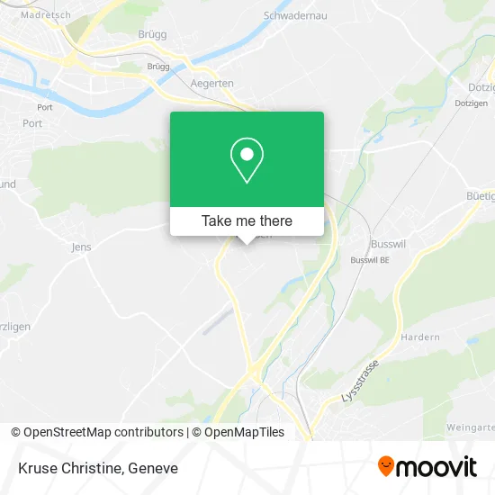 Kruse Christine map