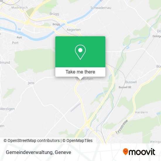 Gemeindeverwaltung map