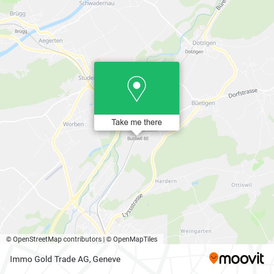 Immo Gold Trade AG map
