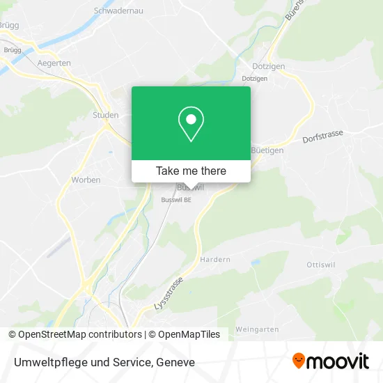 Umweltpflege und Service map