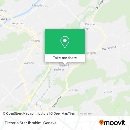 Pizzeria Star Ibrahim map