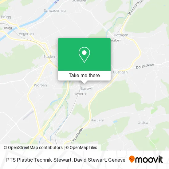 PTS Plastic Technik-Stewart, David Stewart map