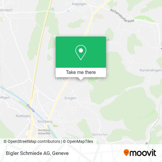 Bigler Schmiede AG map