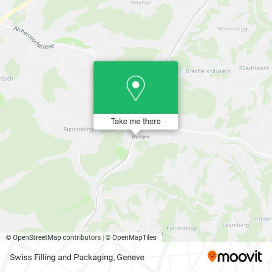 Swiss Filling and Packaging map