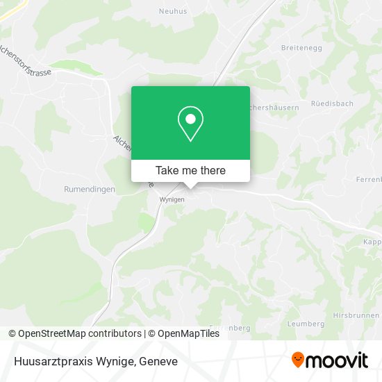 Huusarztpraxis Wynige map