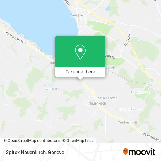 Spitex Neuenkirch map