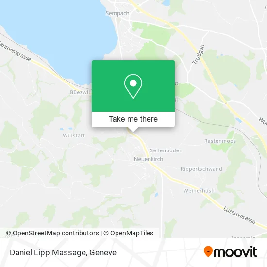 Daniel Lipp Massage map