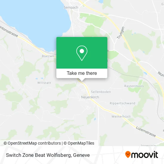 Switch Zone Beat Wolfisberg map