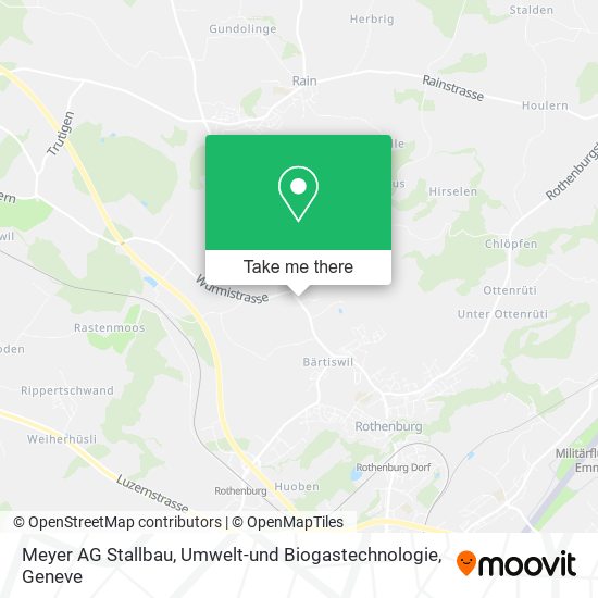 Meyer AG Stallbau, Umwelt-und Biogastechnologie map