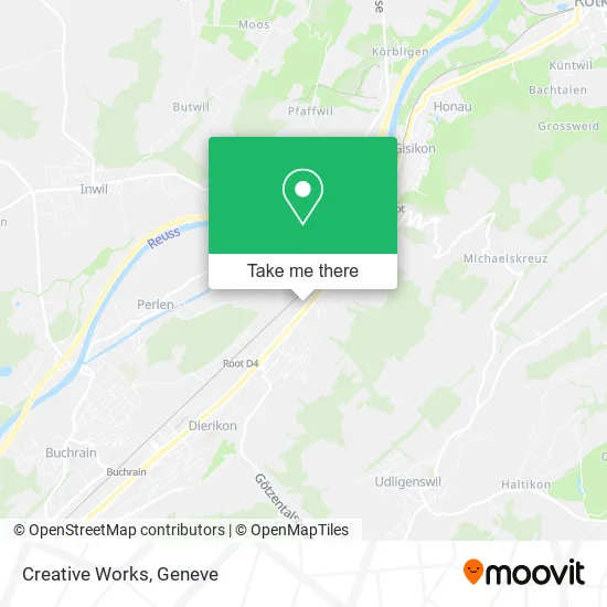 Creative Works map