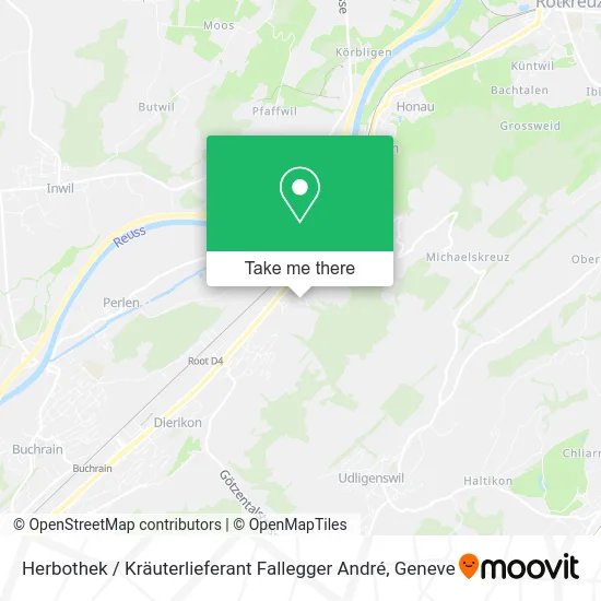Herbothek / Kräuterlieferant Fallegger André map